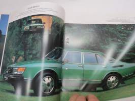 Saab 900 -myyntiesite / sales brochure