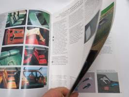 Saab 900 -myyntiesite / sales brochure