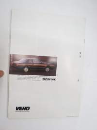 Honda Prelude 1983 -myyntiesite / sales brochure
