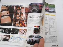 Honda Civic -myyntiesite / sales brochure