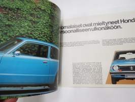 Honda Civic 1200 2-3 door, 1500 4-door -myyntiesite / sales brochure