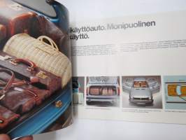Honda Civic 1200 2-3 door, 1500 4-door -myyntiesite / sales brochure