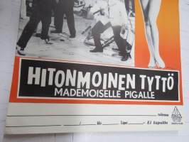 Hitonmoinen tyttö - Madamoiselle pigalle (Cette sacrée gamine), Brigitte Bardot (B.B.) -elokuvajuliste / movie poster