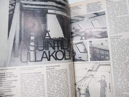 Avotakka 1970 nr 10, Kansikuva Aulis Nyqvist, Ullakolla - arkkitehti Hans Winkler - vaimo Ulla, Omatoimirakentaminen, Mitä tuoli on syönyt?, Kerrostalossa uidaan,