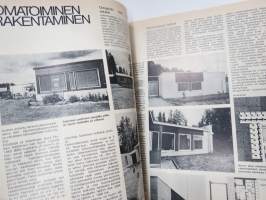 Avotakka 1970 nr 10, Kansikuva Aulis Nyqvist, Ullakolla - arkkitehti Hans Winkler - vaimo Ulla, Omatoimirakentaminen, Mitä tuoli on syönyt?, Kerrostalossa uidaan,
