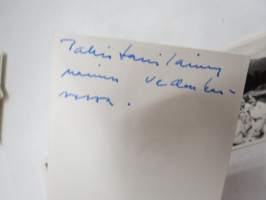 Kashmir / Intia 1963-64, suomalaisia alueella töissä -valokuvasarja 13 kpl / photographs, finns in Kashmere, India