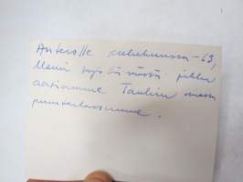 Kashmir / Intia 1963-64, suomalaisia alueella töissä -valokuvasarja 13 kpl / photographs, finns in Kashmere, India