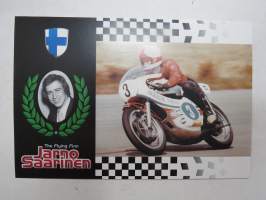 Jarno Saarinen - The Flying Finn -postikortti / post card