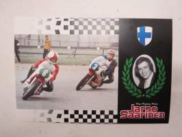 Jarno Saarinen - The Flying Finn -postikortti / post card