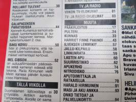 Apu 1995 nr 18, 5.5.195, Prinsessa Diana, Saku Koivu, Esko &amp; Kirsti Aho, Lenita,Olli Joki, Lakkautettujen sota-ajan järjestöjen papereita esiin maan alta, ym.