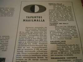 suomen kuvalehti.nr 9. 1966vakitan tarjous helposti paketti 19x36 x60 cm paino 35kg 5e