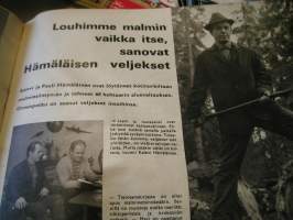 suomen kuvalehti.nr 44. 1966vakitan tarjous helposti paketti 19x36 x60 cm paino 35kg 5e