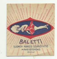 Baletti - makeiskääre