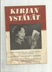 Kirjan Ystävät   1949 nr 1