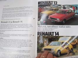 Renault 12, 14 -myyntiesite / sales brochure