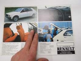Renault 14 TL -myyntiesite / sales brochure