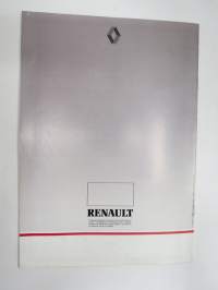 Renault 21 -myyntiesite / sales brochure