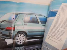 Renault Clio -myyntiesite / sales brochure