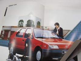 Renault 19 1991 -myyntiesite / sales brochure