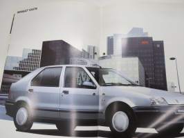 Renault 19 1991 -myyntiesite / sales brochure