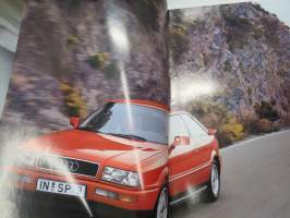 Audi Coupé 1992 -myyntiesite / sales brochure