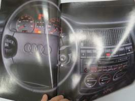 Audi Coupé 1992 -myyntiesite / sales brochure