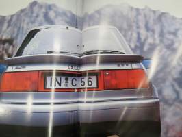 Audi Coupé 1992 -myyntiesite / sales brochure