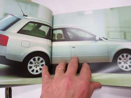 Audi A6 Avant 1998 -myyntiesite / sales brochure