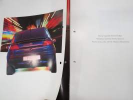 Opel Tigra 1995 -myyntiesite / sales brochure
