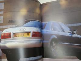 Audi A8 1994 -myyntiesite / sales brochure