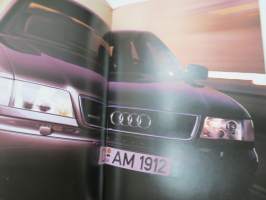 Audi A8 1994 -myyntiesite / sales brochure