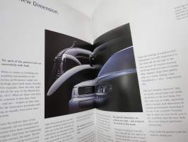 Audi A8 1994 -myyntiesite / sales brochure