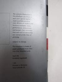 Audi A8 1994 -myyntiesite / sales brochure