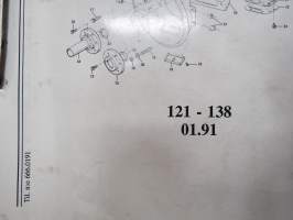 Sisu varaosakirja II 121-138 (01.91) -parts catalogue