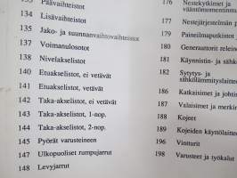 Sisu varaosakirja II 121-138 (01.91) -parts catalogue