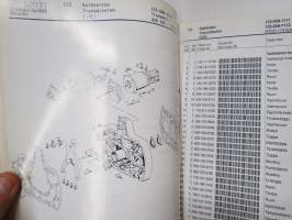 Sisu varaosakirja II 121-138 (01.91) -parts catalogue
