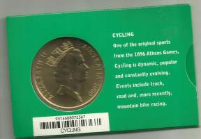 Australia 5 Dollars 2000 Sidney  Olympic  kotelossa / Cycling