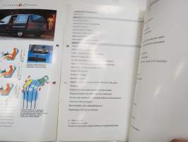 Citroën Evasion 1995 -myyntiesite / sales brochure