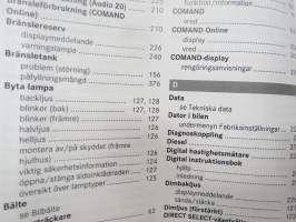 Mercedes-Benz C-Klass 2015 (sista redigering 12.6.2014) Instruktionsbok -käyttöohjekirja, ruotsinkielinen