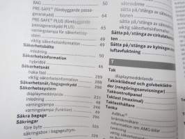 Mercedes-Benz C-Klass 2015 (sista redigering 12.6.2014) Instruktionsbok -käyttöohjekirja, ruotsinkielinen
