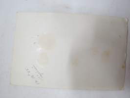 Häät - vihkitilaisuus 17.12.1955 Töysä - hääpari - morsian -valokuva / photograph