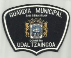 Espania  Guardia Municipal San Sebastián  - poliisi hihamerkki