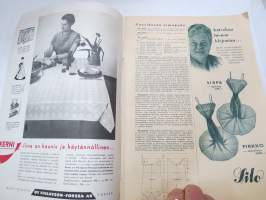 Kodin pukimet 1957 nr 2 -käsityölehti, Silo Sirpa &amp; Pirkko, Kankaiden viimeistelystä, Kesäkoruja, Hyvät liivit, Ranta-asuja, Nukkelan pukuhuolia, ym.