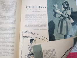 Kodin pukimet 1957 nr 2 -käsityölehti, Silo Sirpa &amp; Pirkko, Kankaiden viimeistelystä, Kesäkoruja, Hyvät liivit, Ranta-asuja, Nukkelan pukuhuolia, ym.