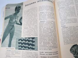 Kodin pukimet 1957 nr 2 -käsityölehti, Silo Sirpa &amp; Pirkko, Kankaiden viimeistelystä, Kesäkoruja, Hyvät liivit, Ranta-asuja, Nukkelan pukuhuolia, ym.