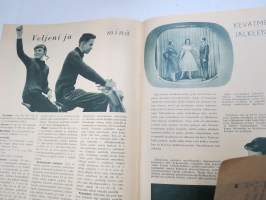 Kodin pukimet 1957 nr 2 -käsityölehti, Silo Sirpa &amp; Pirkko, Kankaiden viimeistelystä, Kesäkoruja, Hyvät liivit, Ranta-asuja, Nukkelan pukuhuolia, ym.