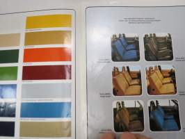 Volvo 1978 colour and upholstery - värit ja verhoilu - lack och klädsel -myyntiesite / sales brochure