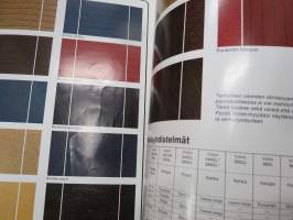 Volvo 1978 colour and upholstery - värit ja verhoilu - lack och klädsel -myyntiesite / sales brochure