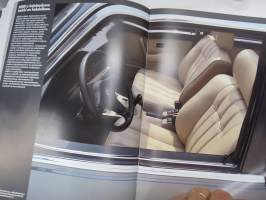 BMW 518i, 520i, 525i, 528i, 535i 1985 -myyntiesite / sales brochure in finnish