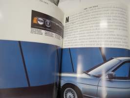 BMW 520i, 525i, 530i, 535i 1988 -myyntiesite / sales brochure in finnish